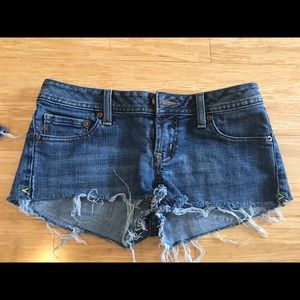 Seven Jeans Cut Off Denim Shorts.